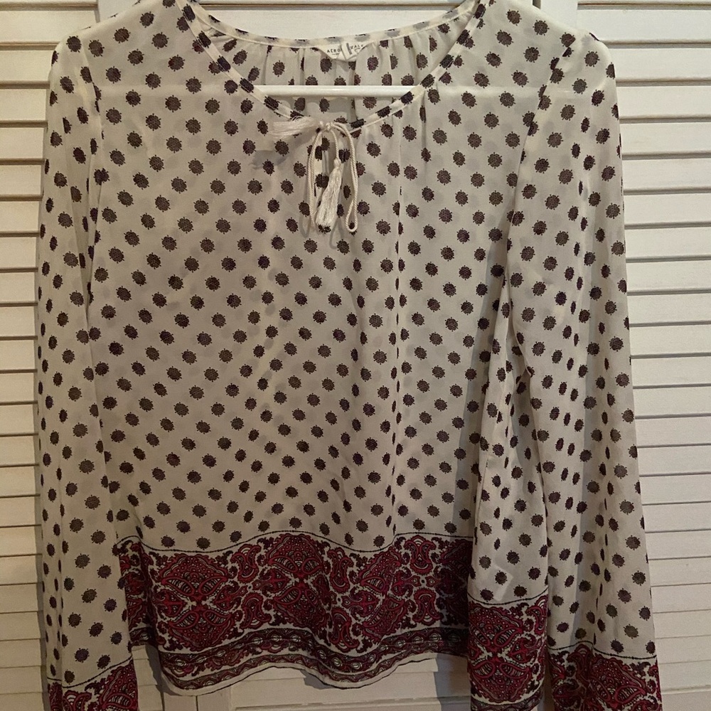 Sheer blouse